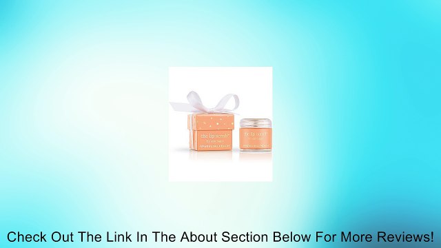 Sara Happ Sparkling Peach Lip Scrub Review
