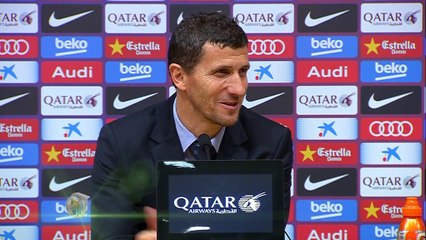 Javi Gracia: "Nos vamos con tres puntazos"