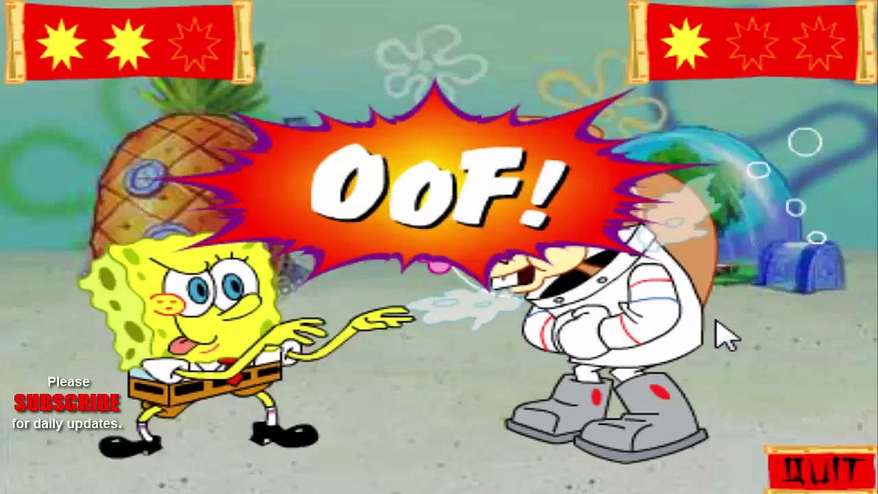 Spongebob squarepants game - SpongeBob Karate Game On Nick junior - Free  games online