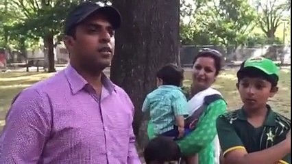 pakistani supporters reaction at christchurch after shameful defeat