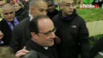 Au Salon, les agriculteurs font passer leurs messages à Hollande