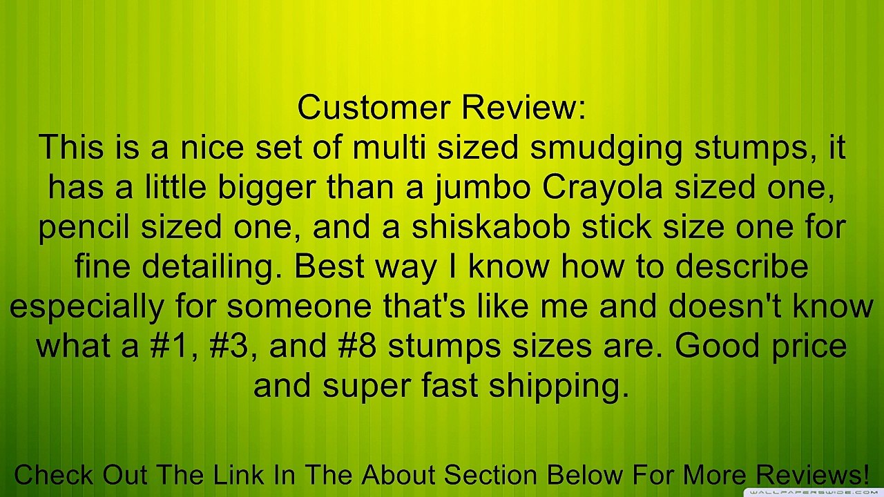 Jack Richeson 3Pc Blending Stomps Set Of Sizes 1, 3, 8 Review