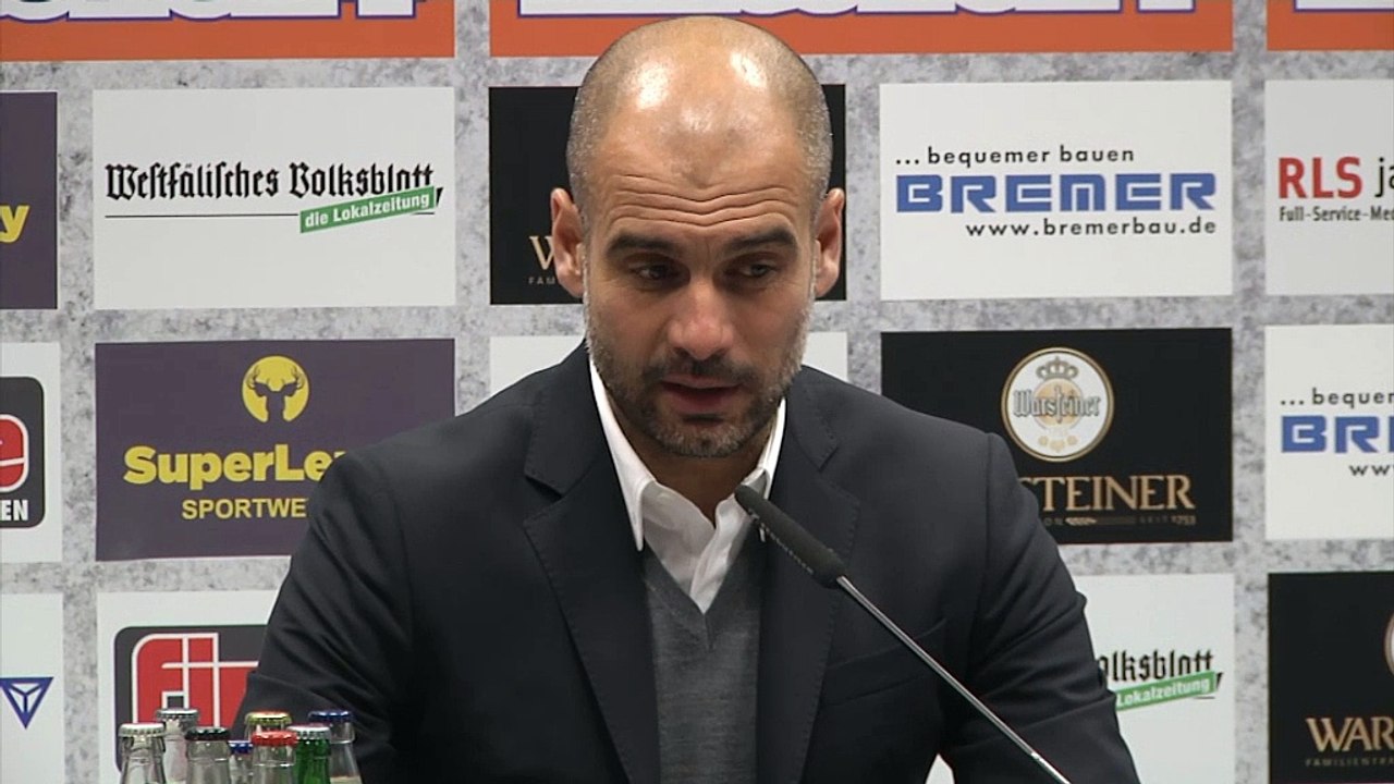 Guardiola wettet ein Bier auf SCP-Klassenerhalt