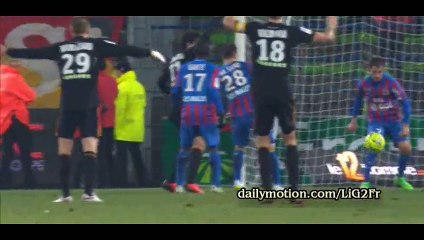 Goal El Jadeyaoui - Caen 3-1 Lens - 21-02-2015