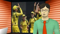 Number 6th ICC Womens World Cup 2013 For Australia