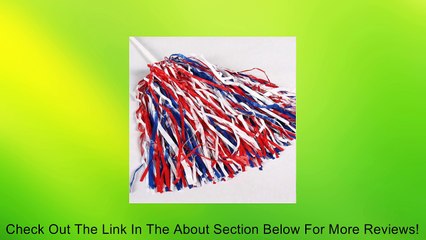 Red White and Blue Pom Poms Review