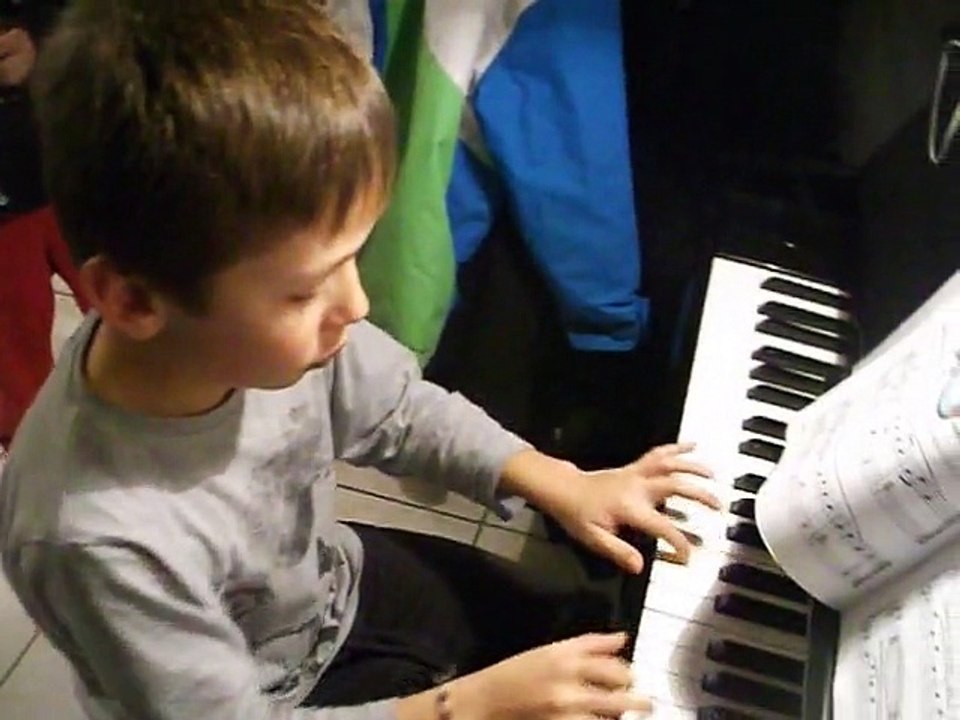 les enfants au piano
