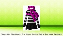 Take Out Little Girls' Stripe Tunic with Flounce and Scarf Review