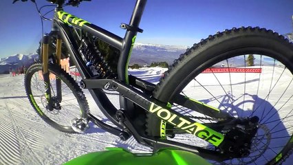 WInter Bike Park Chamrousse