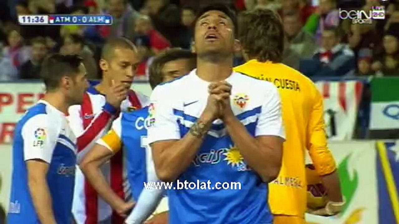 اهداف مباراة اتليتكو مدريد والميريا
