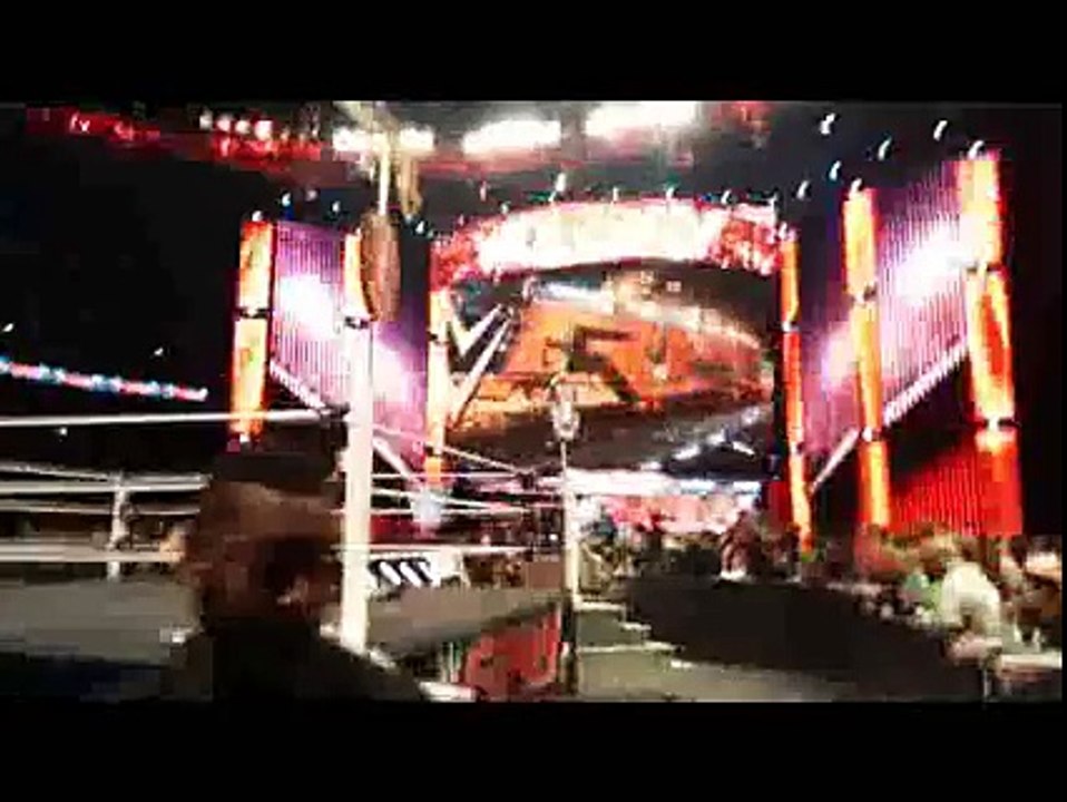 Randy Orton Returns to wwe after RAW went off 29-12-2014