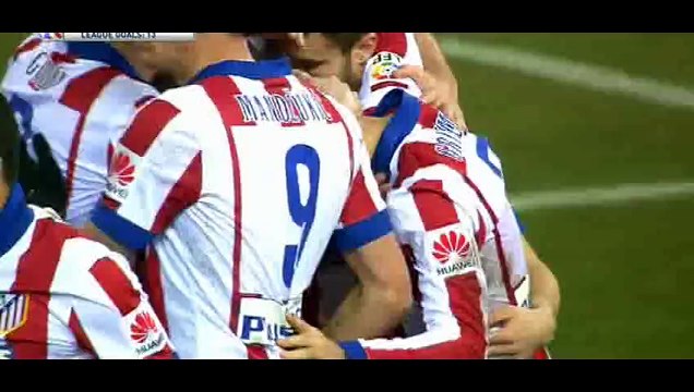 All goals Atl. Madrid 3-0 Almeria - All Goals - 21-02-2015
