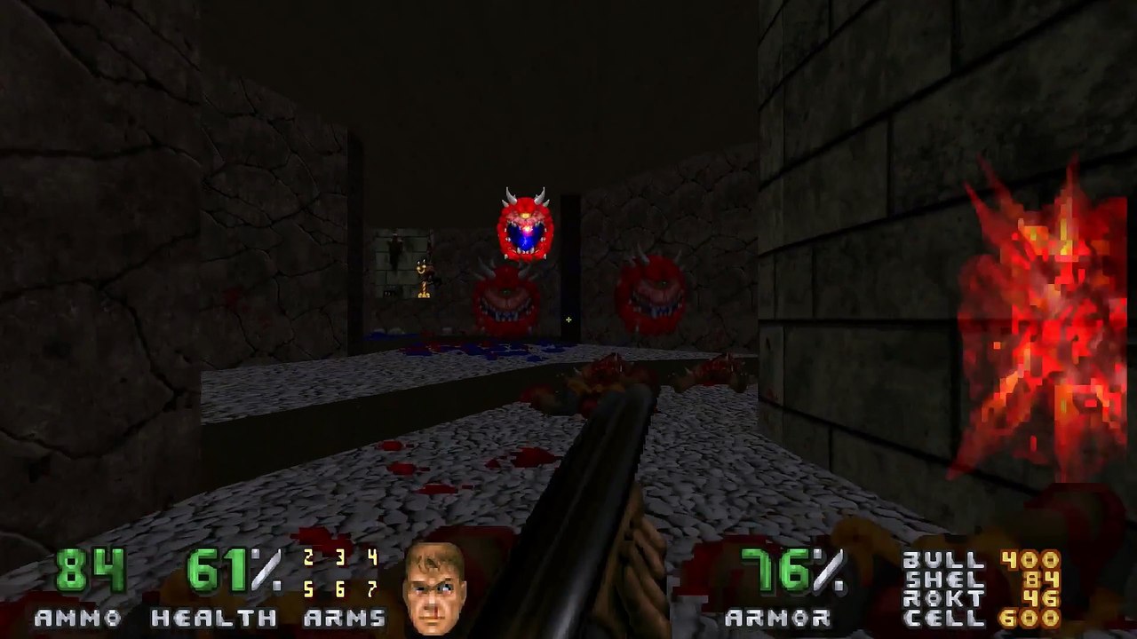 Let's Play - DooM 2 @ Ultra-Violence [Deutsch] -- MAP29 [1/2] (1080p)