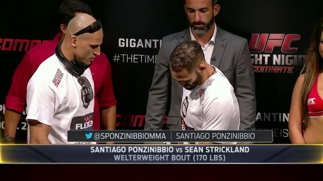 UFC Fight Night 61 weigh-ins