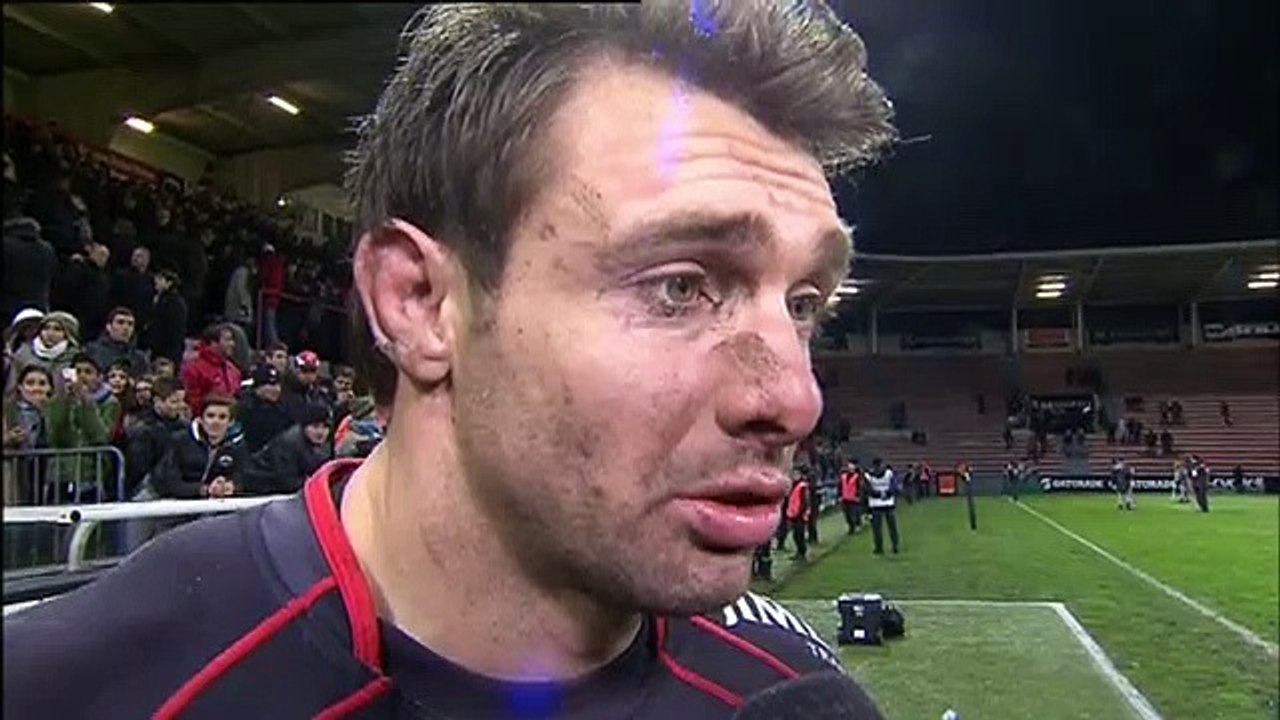 TOP14 - Toulouse-Lyon: Interview Vincent Clerc (TLS) - J18 - Saison 2014/2015