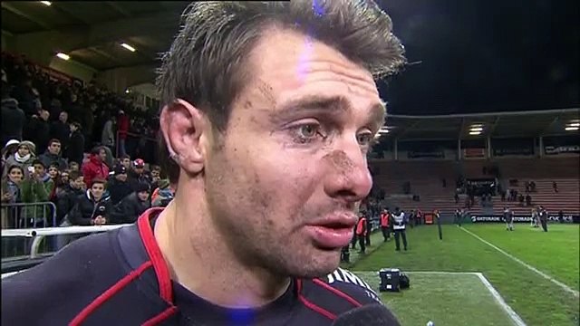 TOP14 - Toulouse-Lyon: Interview Vincent Clerc (TLS) - J18 - Saison 2014/2015