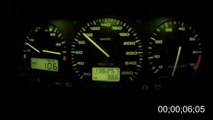 VW Corrado VR6 Turbo Test 0-100 acceleration sound