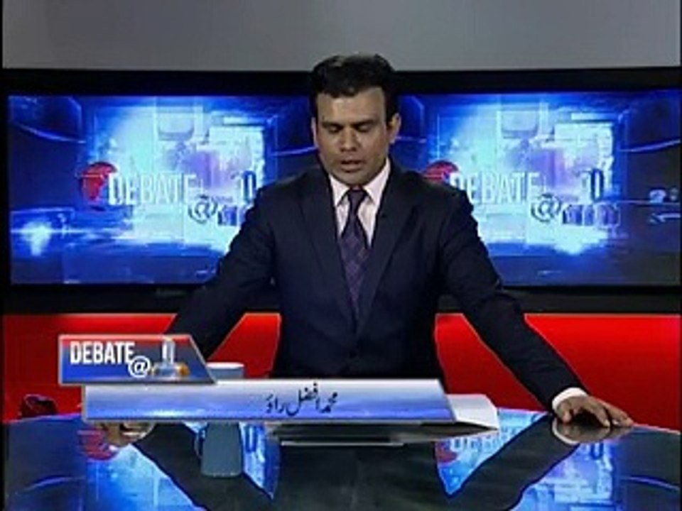 AFZAL RAO(Debate@10 with Kashif Bashir Khan on PM's Visit to Balochistan)