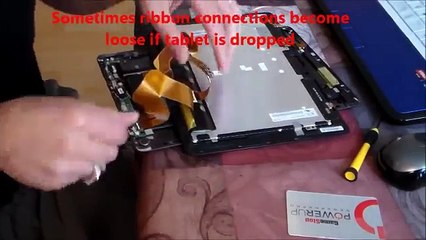 Easy How to Fix Asus Tablet No video Display Screen Repair