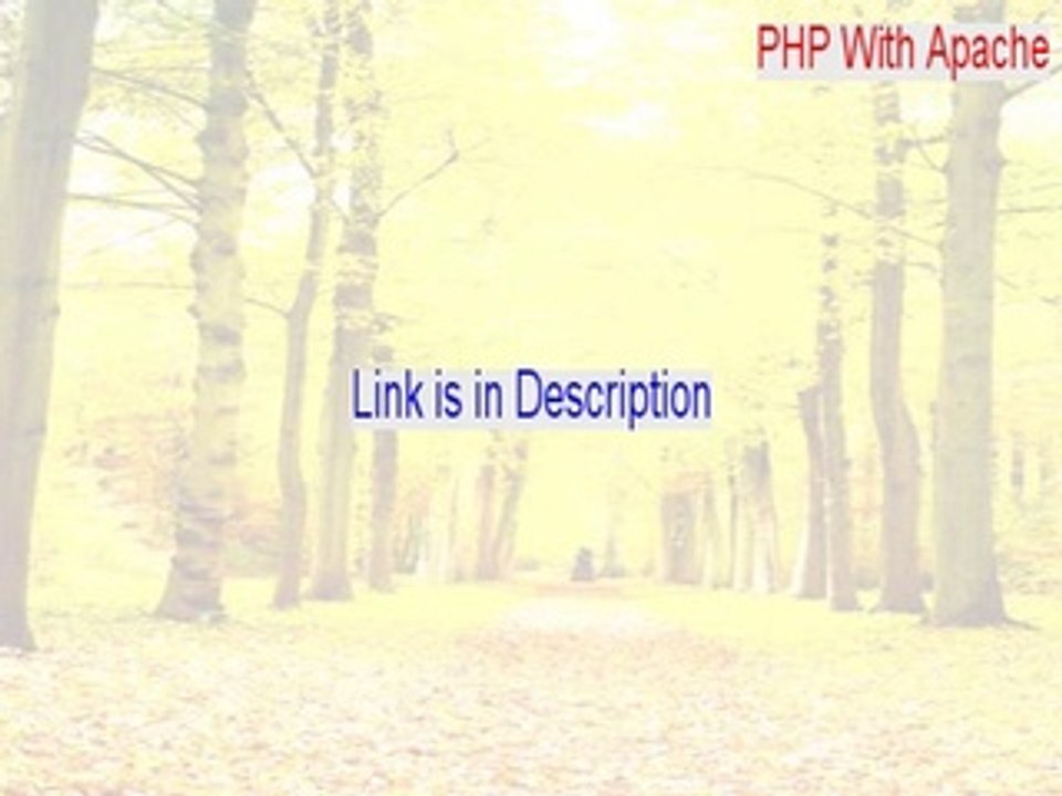 PHP With Apache Keygen (Free Download 2015)