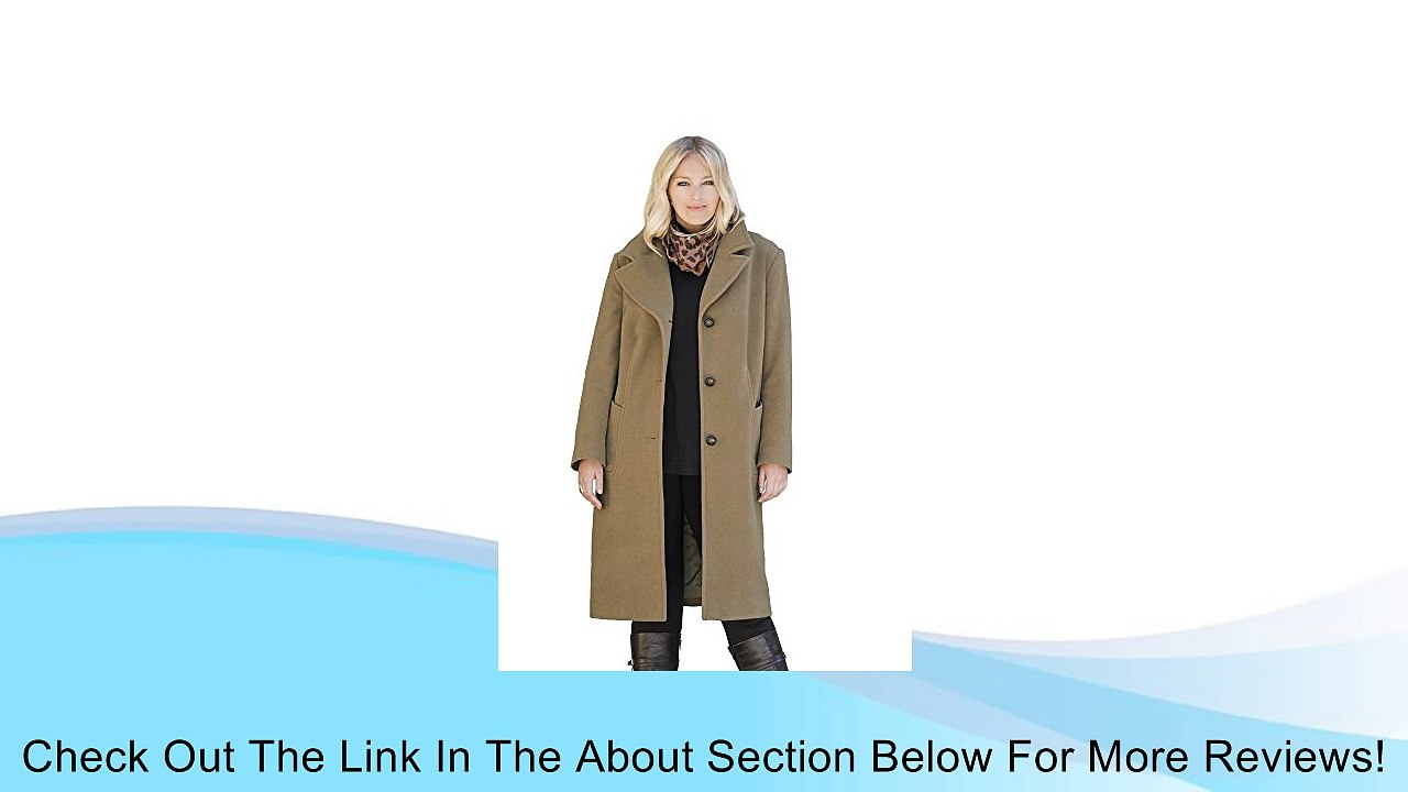 Ulla Popken Plus Size Notch Collar Coat Review