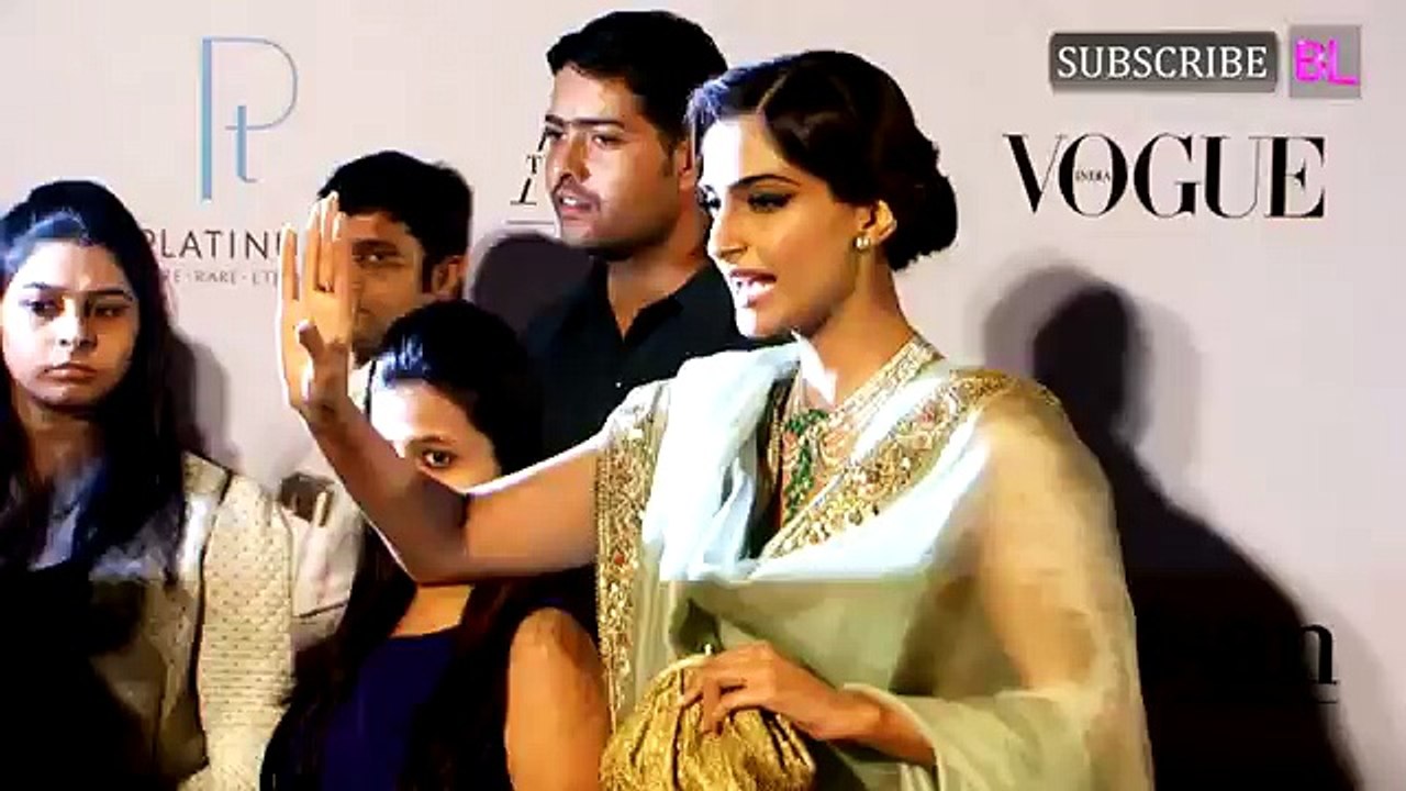 Sonam Kapoor   Artisan Awards   2015
