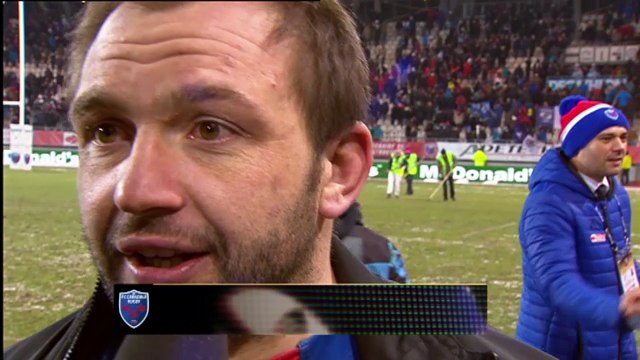 TOP14 - Grenoble-Montpellier: Interview Arnaud Héguy (GRE) - J18 - Saison 2014/2015