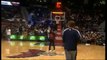 Hawks fan throws 'Miracle Shot' from half court!