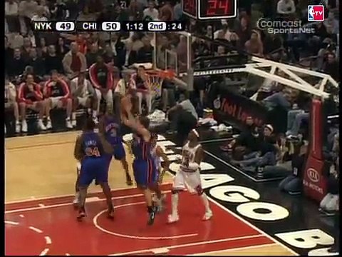 Jamal Crawford with the sick shake and bake!