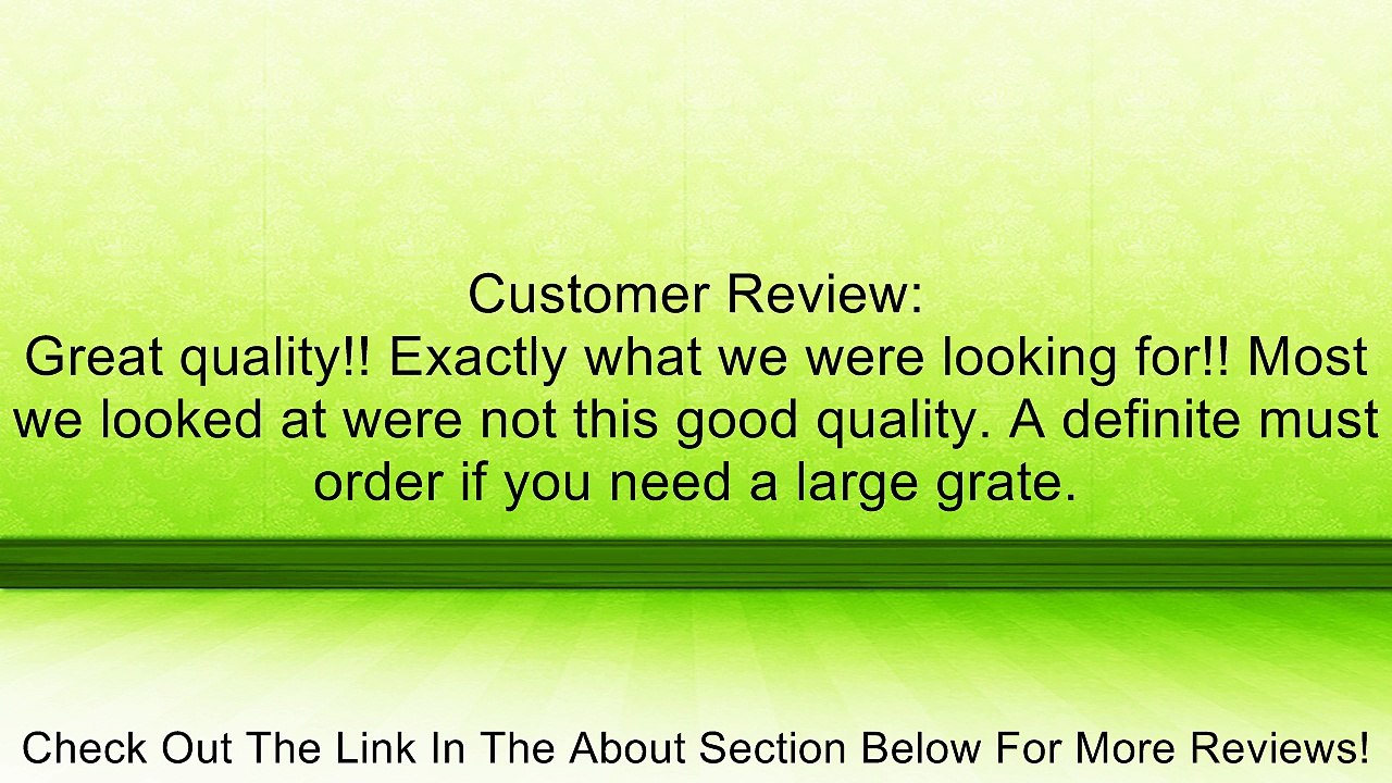 Minuteman International Masonry Grate Review