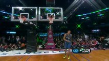 JaVale McGee Dunks Two Balls in Two Hoops
