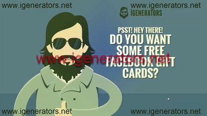 Facebook-Code-Generator 2015 Online Geschenkgutschein! - Arbeits! Deutsch