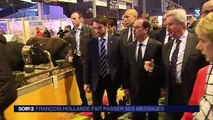 Le message de François Hollande aux agriculteurs et aux politiques