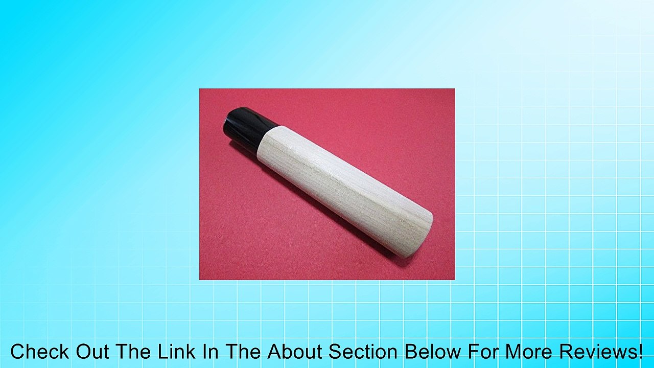 Wooden handle specially for a Deba/Japanese kitchen knife/Made in Japan Review