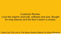 Hocosa Baby Shirt, Long Sleeves, Organic Wool-Silk Blend Review