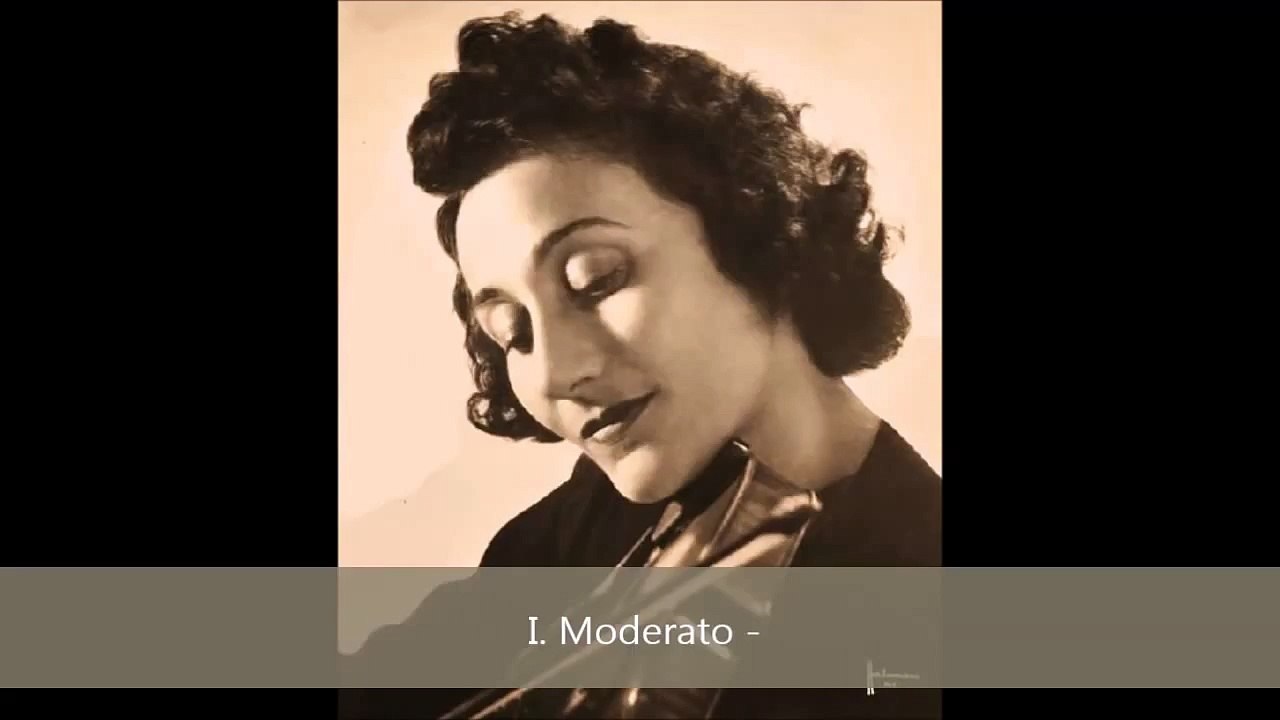 GLAZUNOV Violin Concerto - E.Morini, LAPhil, A.Wallenstein, live 1954 *remaster* [HQ]