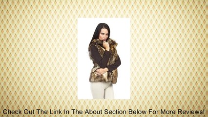 Safari by Imposter Women's Faux Fur Vest Review