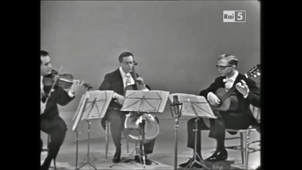 HAYDN Guitar Quartet - Paganini Qt, A.Poltronieri, G.Papararo, RAI 1967 *remaster* [HQ]
