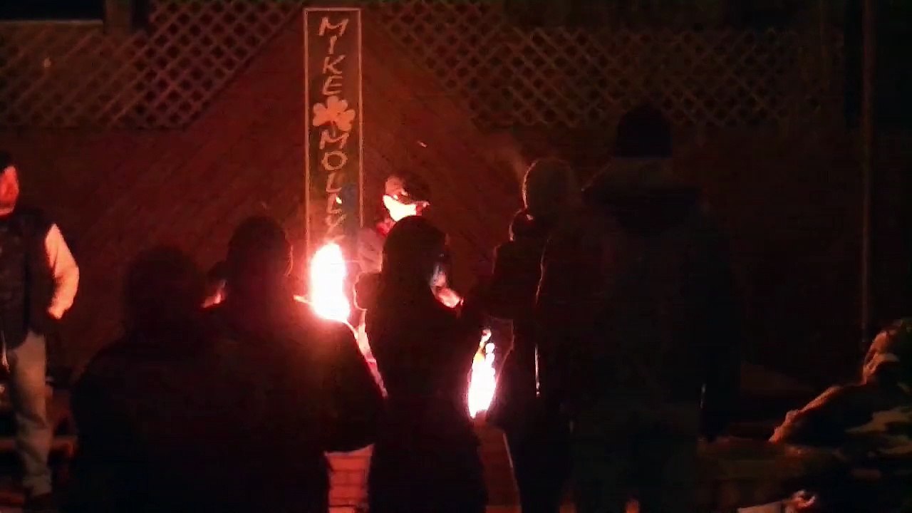 Spinning Fire Poi