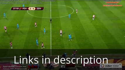 أهداف مباراة بي إس في آيندهوفن و زينيت سان بيترسبورج 19__2__2015