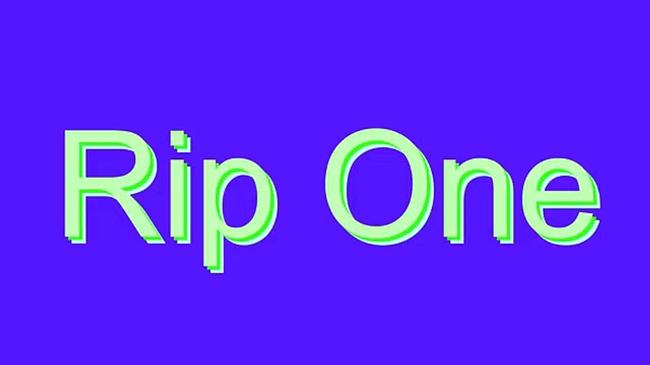 How to Pronounce Rip One