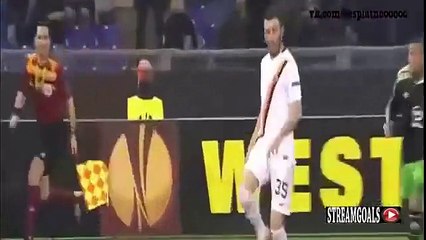أهداف مباراة روما و فينورد روتردام 19__2__2015