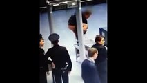 [RAW] Russian Man Takes Off All His Clothes During Security Check At Pulkovo Airport, Russia