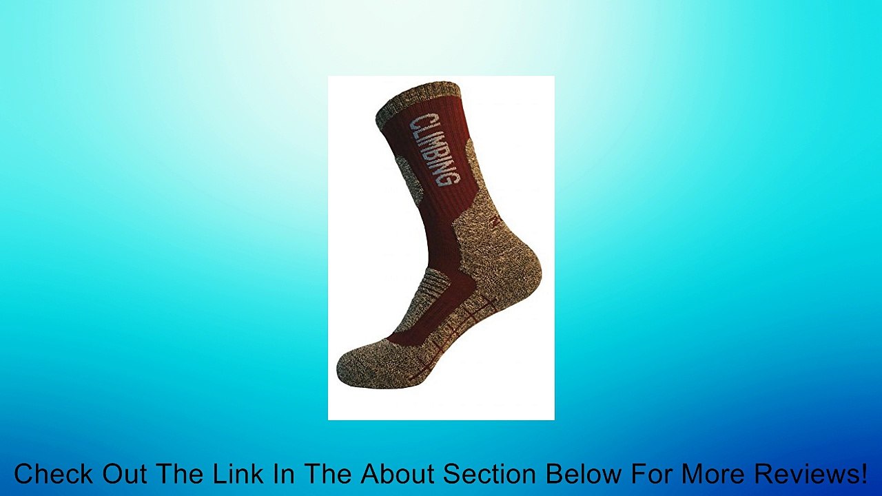 1&2&5pack Men's Bio Climbing Coolmax Full Cushion Medium-Thick Outdoor Hiking Socks Review