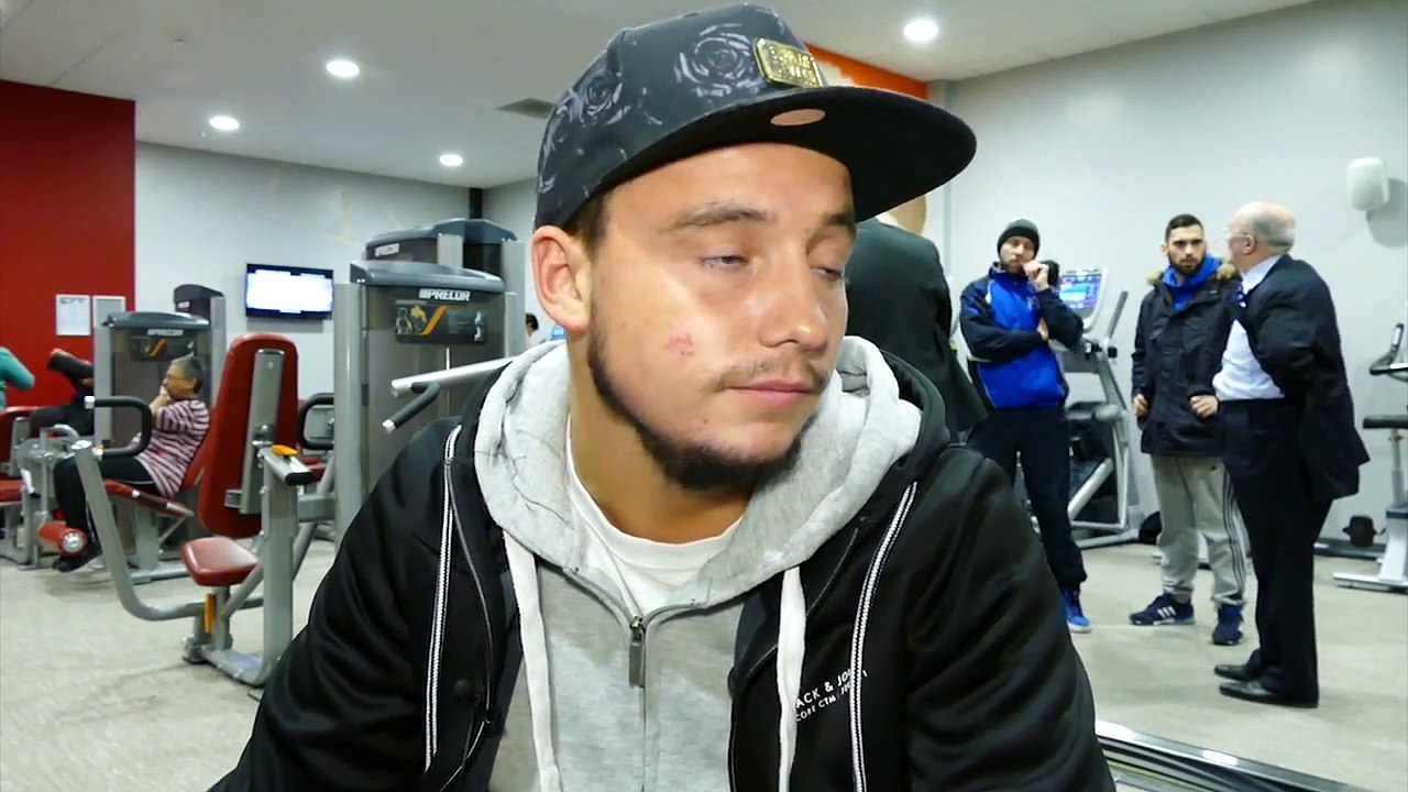 Mitchell Smith talks about his brothers fight tonight on British Eurosport