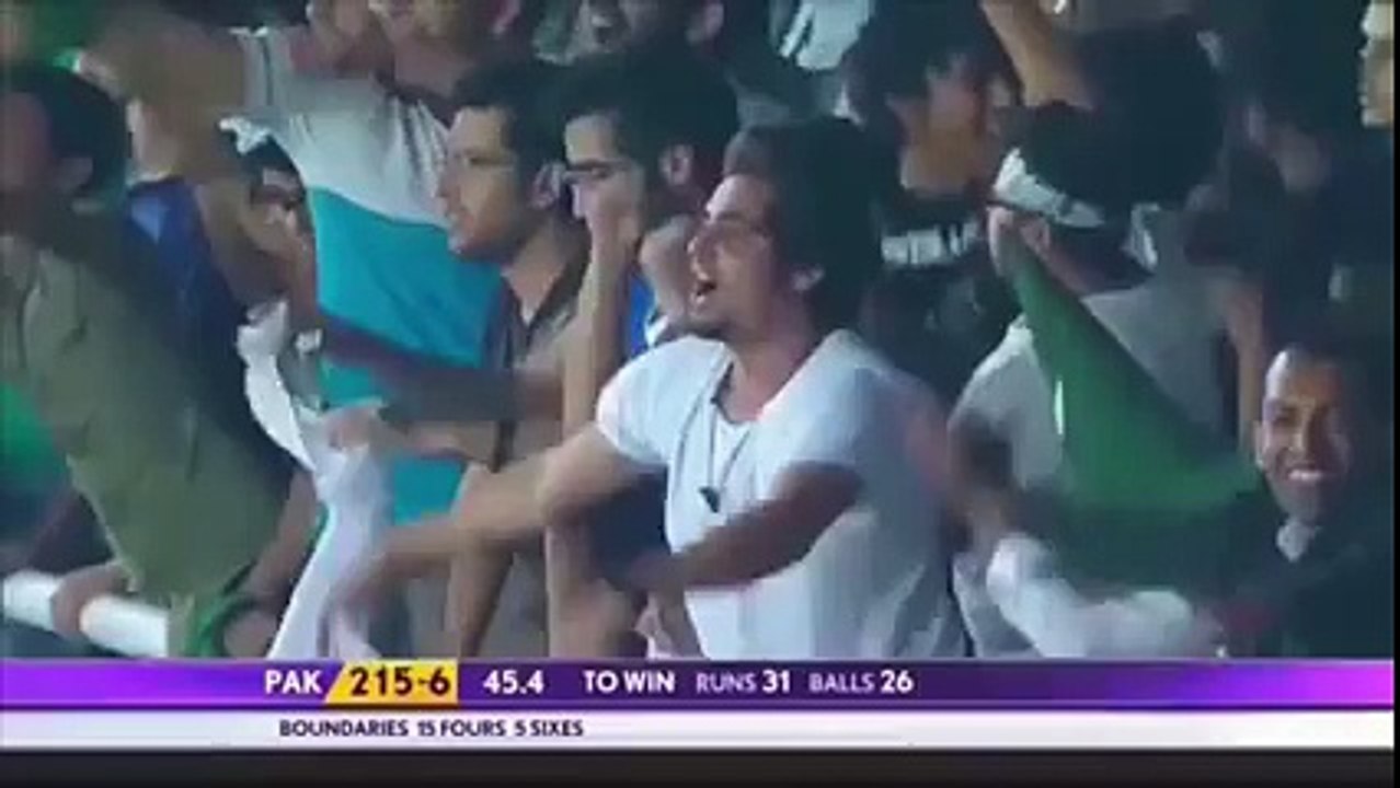 pakistaani team ko hosla dan