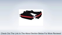 Running Belt - Fits ANY iPhone and Most Smartphones - Adjustable Band Fits 26'' - 45'' Waists Comfortably - Two 8 Inch Wide Water Resistant Storage Pockets - LIFETIME Money Back Guarantee Review