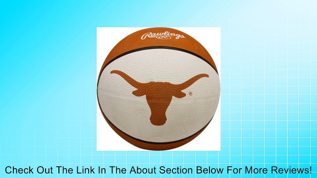 NCAA Texas Longhorns Crossover Full Size Basketball by Rawlings Review
