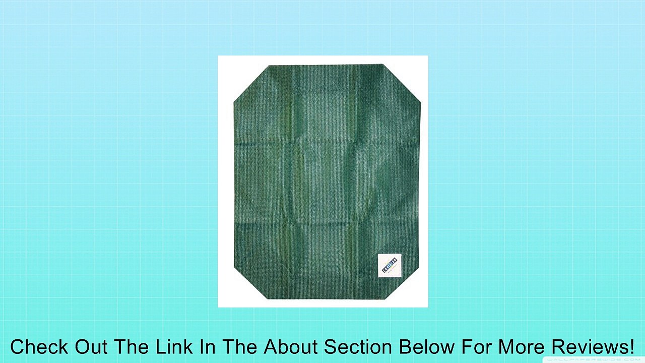 Coolaroo Elevated Pet Bed Replacement Cover, Green Review