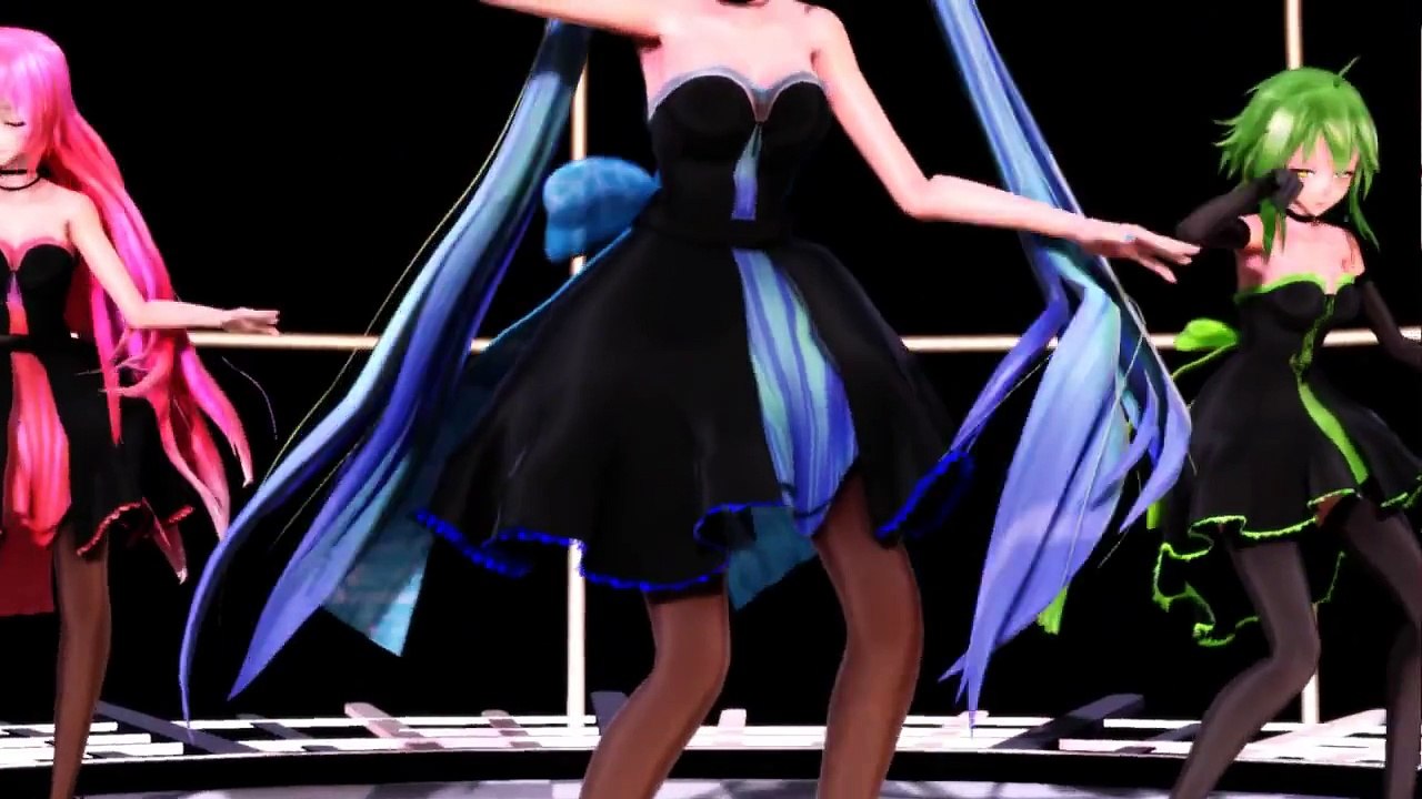 【MMD】ヒビカセ【　Tda式改変ミク、ルカ、GUMI】